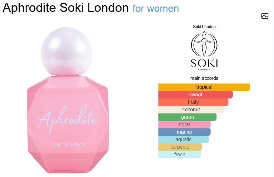 Profumi & Eau de Toilette: Soki London Aphrodite 1-10ml – Nuovo (secondo la descrizione) da Marly venduto da springcloud247 2