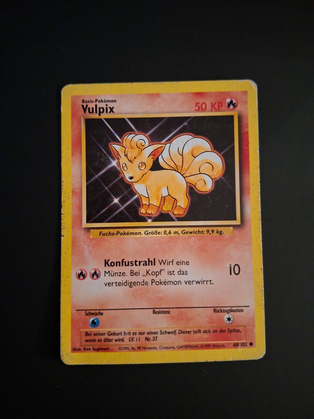 Pokémon Sammelbilder & Trading cards: Vulpix #68 Base Set DE – Gebraucht aus Biasca von Sara_Poke123