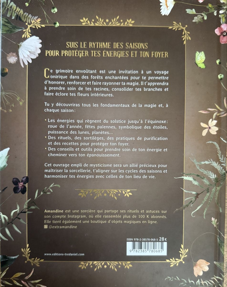 Libri: Mon grimoire de rituels & astuces de sorcière – Nuovo (secondo la descrizione) da Riddes venduto da pullrose 1