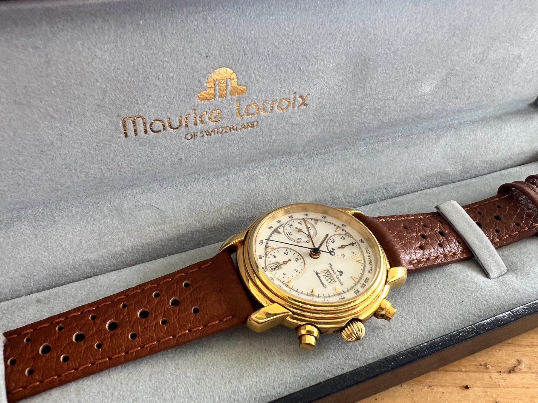 Maurice Lacroix Uhren: Herren Chronograph Automatic Masterpiece – Gebraucht aus Pratteln von eha_27c7 4