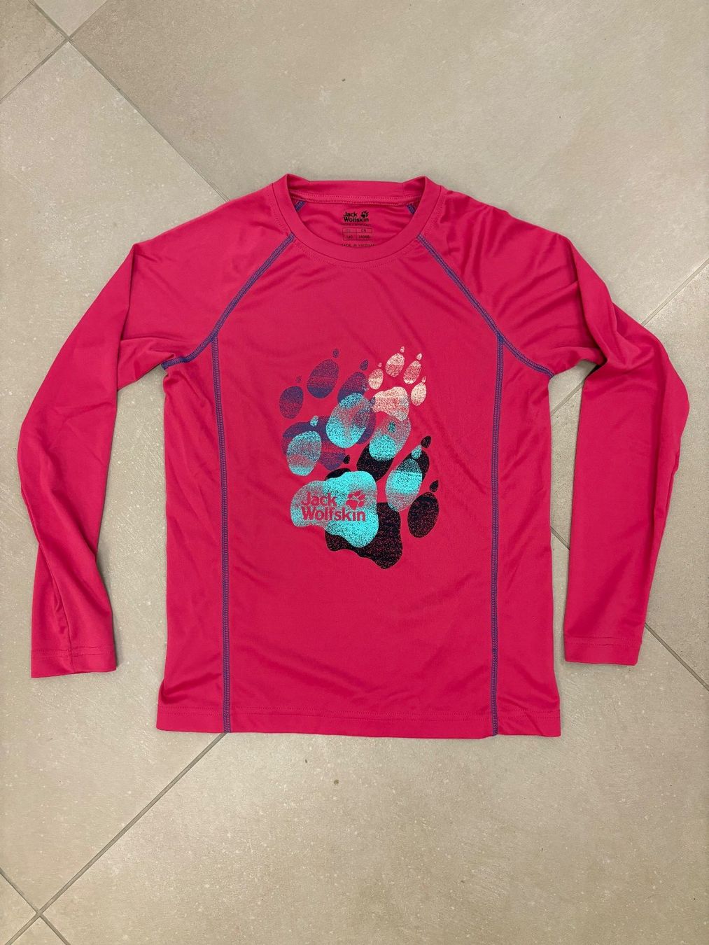 Jack Wolfskin Camicette, T-shirt & Top: UV Schwimmshirt, Marke Jack Wolfskin, Grösse 140 – Usato da Solothurn venduto da 07mika07