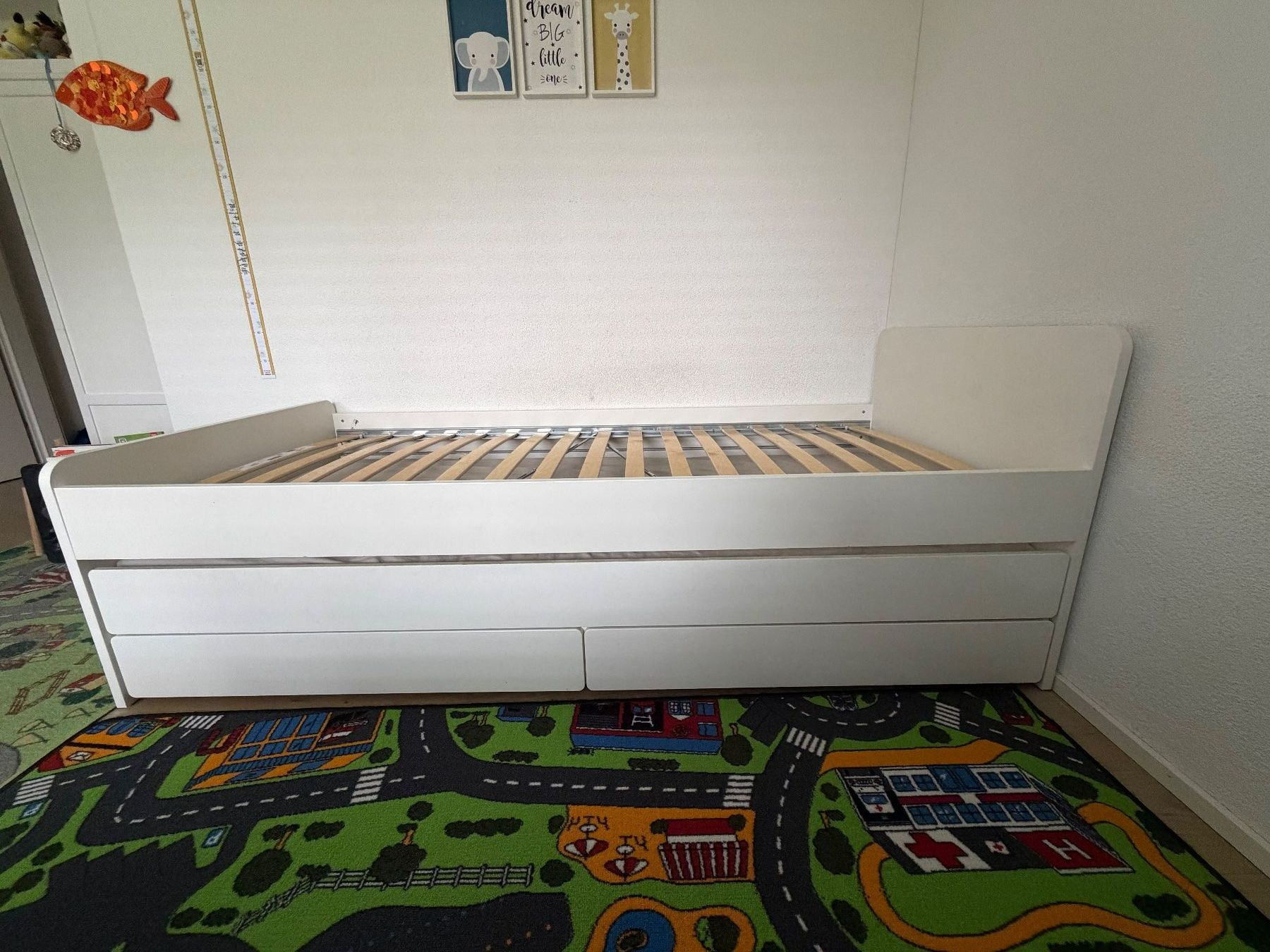 Ikea Letti: Bed with underbed and storage – Usato da Pfäffikon ZH venduto da pip_fw7j