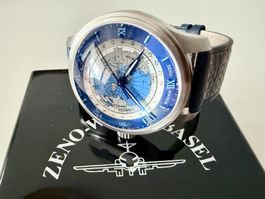 ZENO OS Polar Worldtimer Automatic -Ltd.x/300 -SRP Fr.3998.-