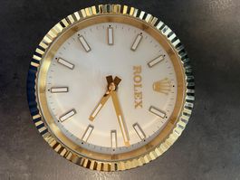 Offizielle Rolex Händler Wanduhr