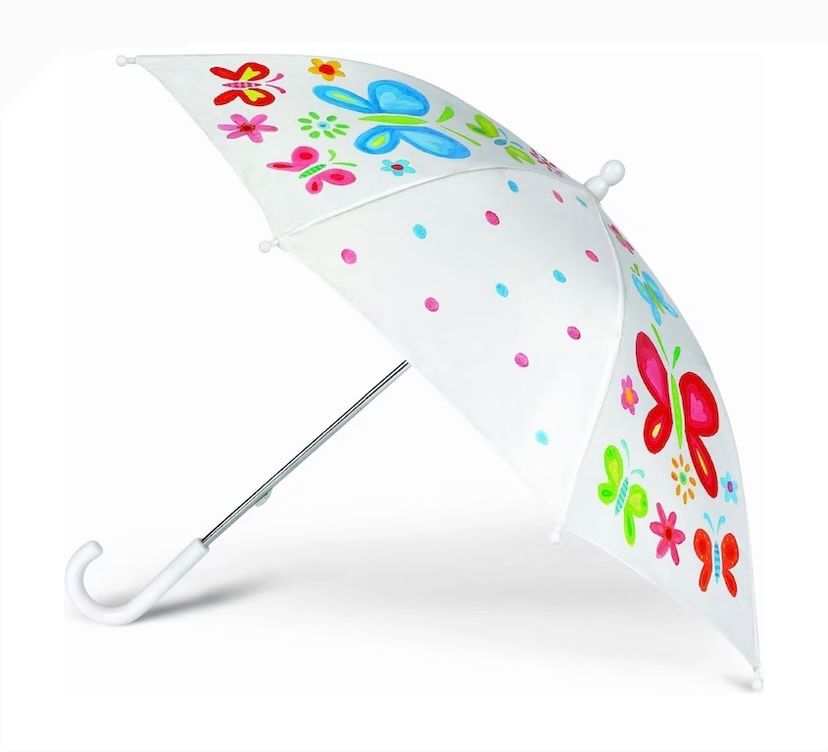 Sonstiges für Kind & Baby: Regenschirm Bemalset von Kidz Maker – Neu und originalverpackt aus Waltenschwil von Schmetterling2015 1