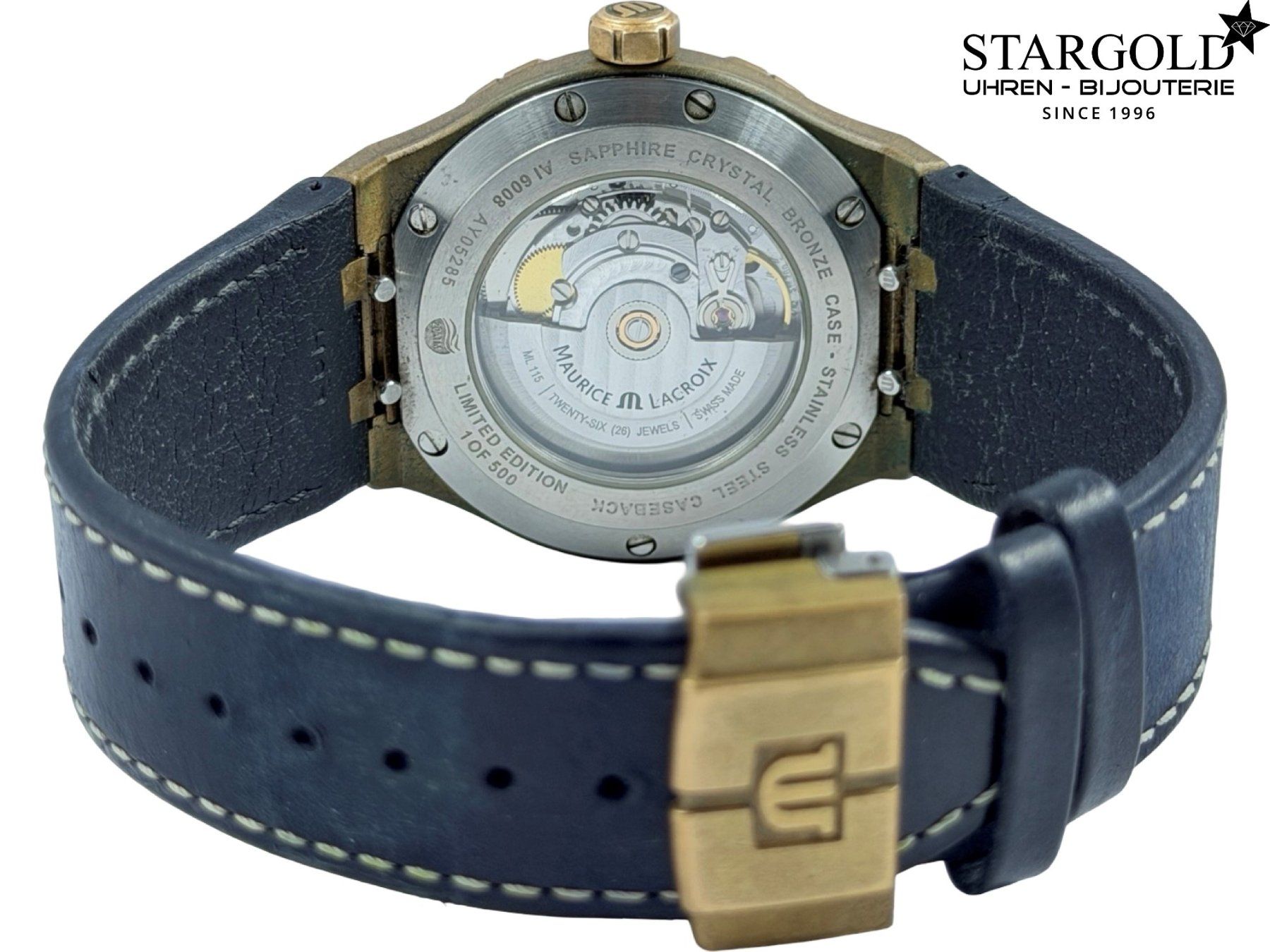 Maurice Lacroix Orologi: Maurice Lacroix Aikon Bronze Limited Edition - AI6008-BRZ01 – Usato da Zürich venduto da Stargold-Uhren 7