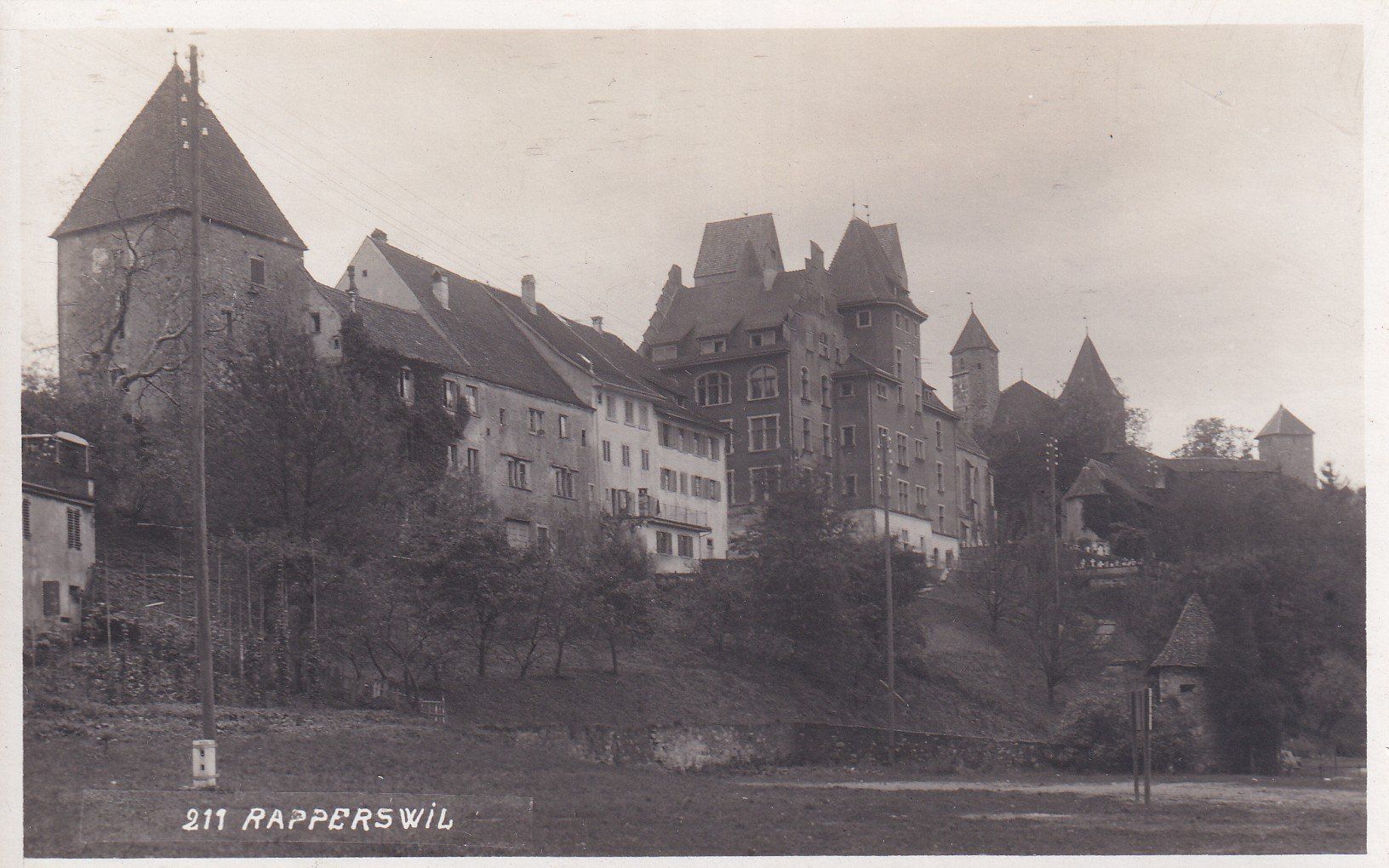 Ansichtskarten: Rapperswil  N°211 – Gebraucht aus Cormoret von Pascalll2001