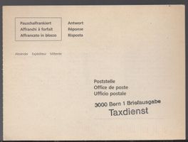 Sendung ungenügend frankiert    mit Firmenfreistempel 30509