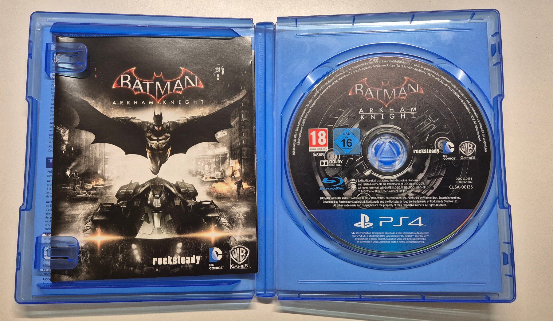Sony Spiele: Batman: Arkham Knight PS4 – Gebraucht aus Wettingen von fabtor79 1