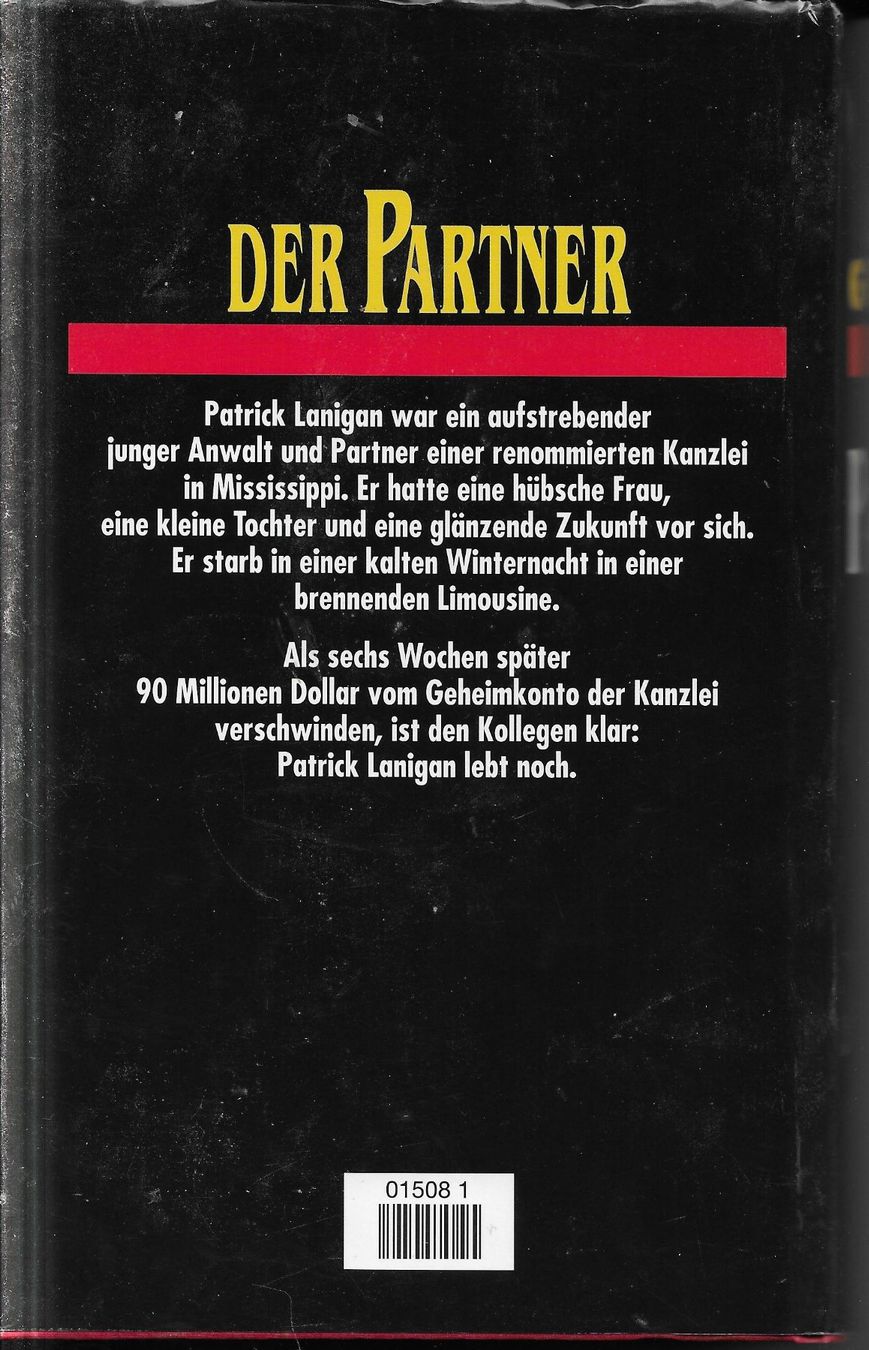 Bücher: John Grisham - Der Partner – Gebraucht aus Nunningen von mercury-for-books 1