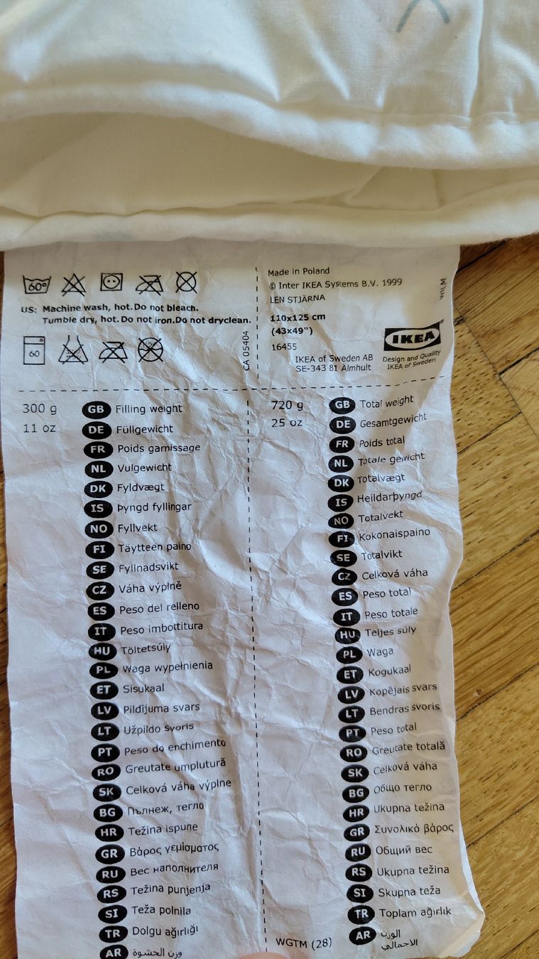 Ikea Coperte: Ikea Babydecke 100x100 cm, Top! – Usato da Zürich venduto da binabachei 3