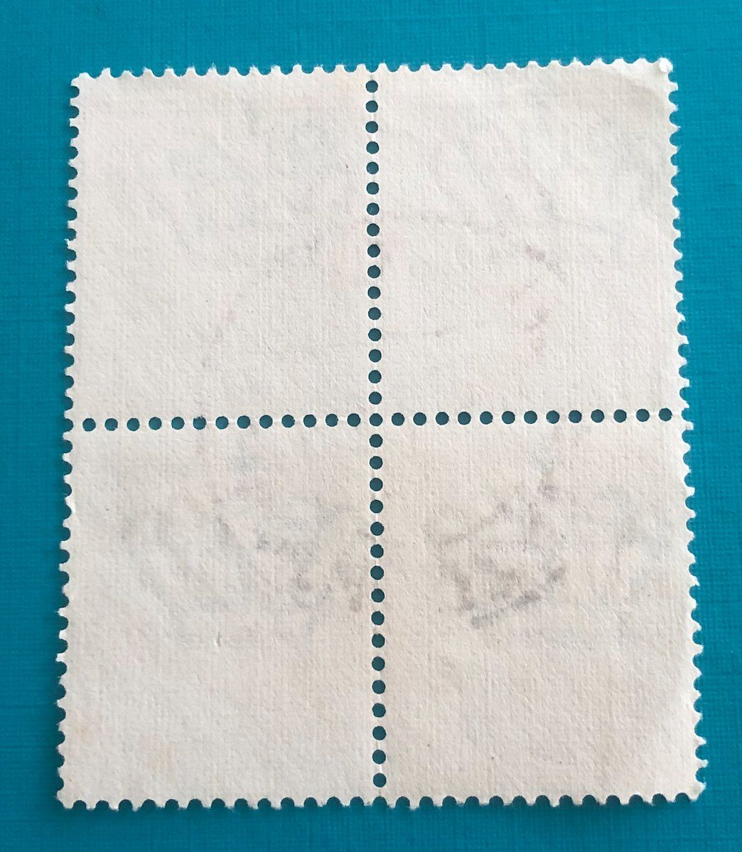 Alle Briefmarken: 4 er Block Italien mit Gestempel – Gebraucht aus Aarau von Billa007 1