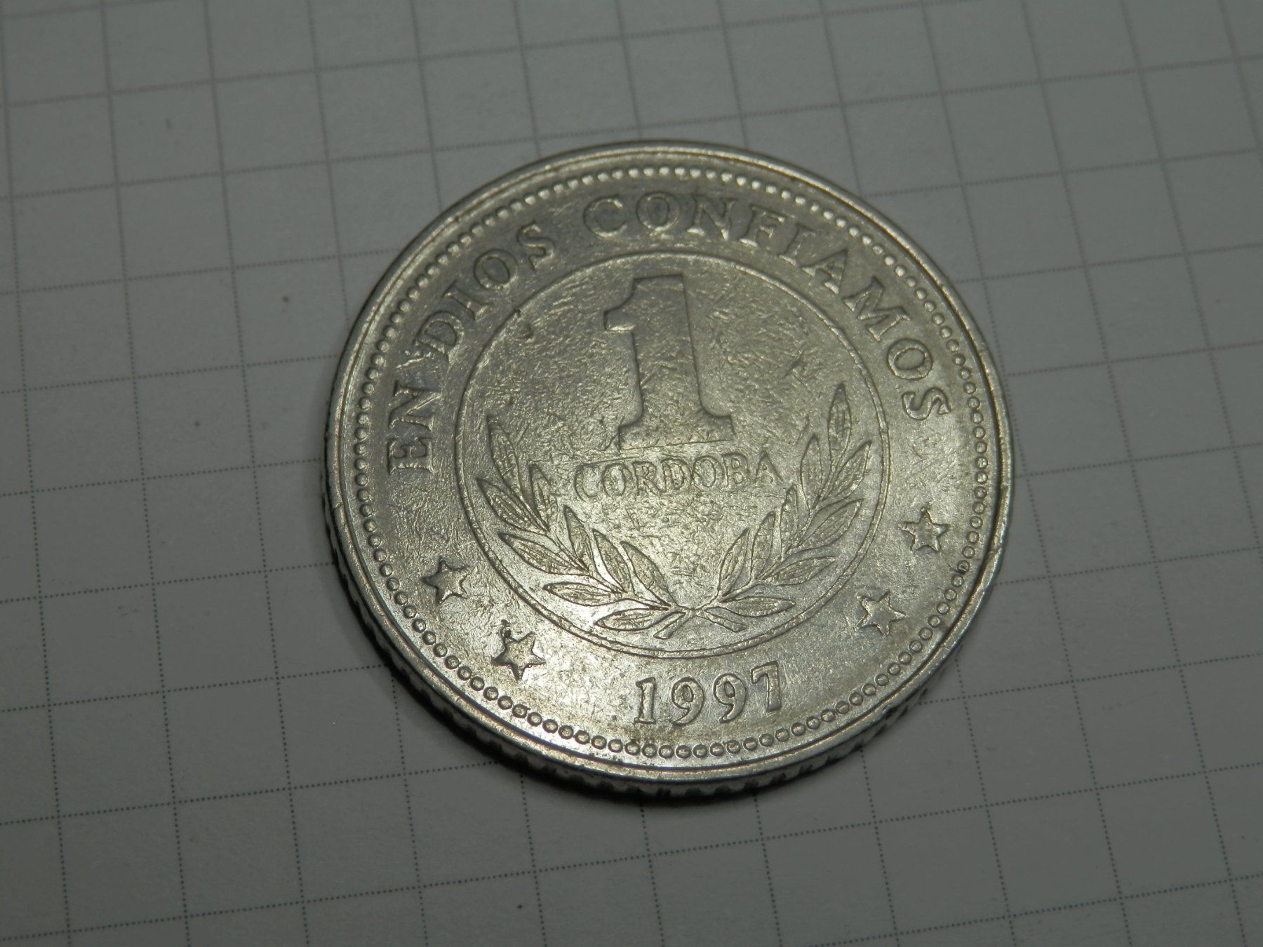 Tutti le monete: Nicaragua  1 Cordoba, 1997 – Usato da Weiach venduto da weiach81
