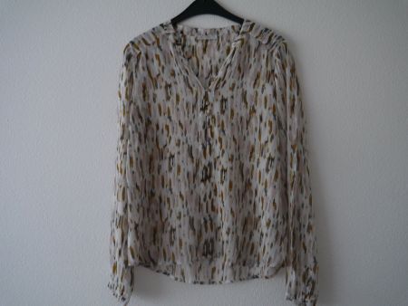 NILE Bluse aus 100% Viskose Gr:S