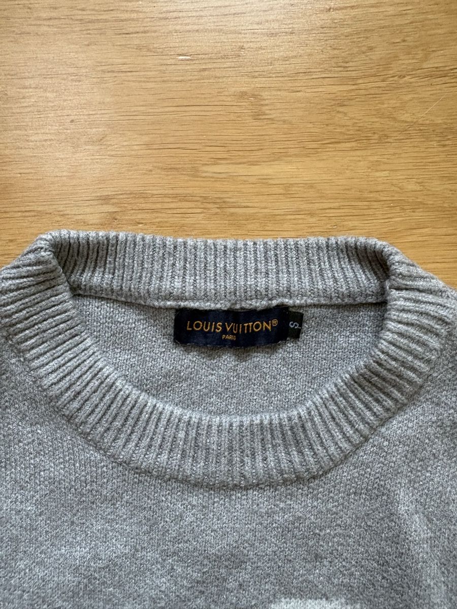 Louis Vuitton Pullover & Sweatshirts: LV Strickpullover Grau – Größe S – Gebraucht aus Langenthal von jud_bf8h 3