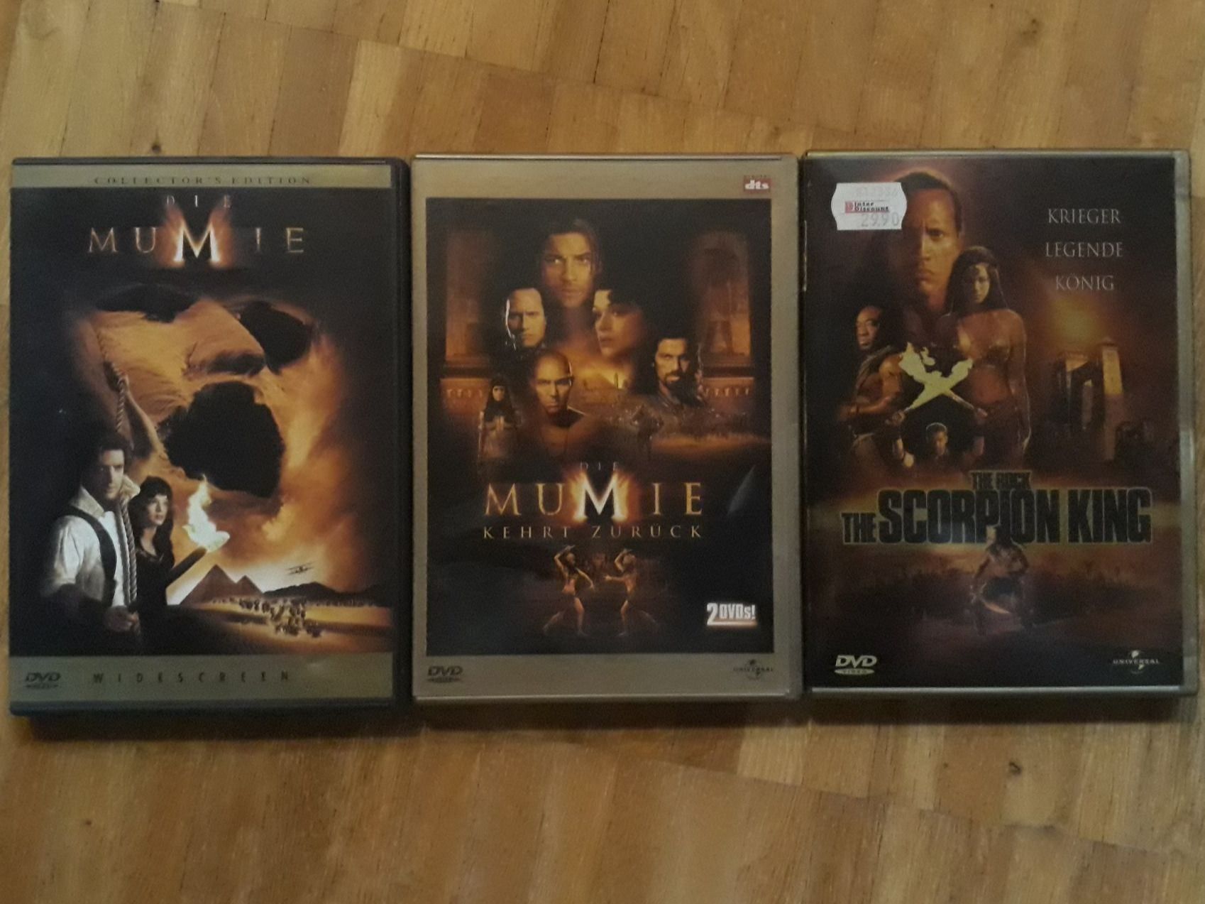 Tutti i DVDs: Die Mumie Triologie – Usato da Wallisellen venduto da Sawr