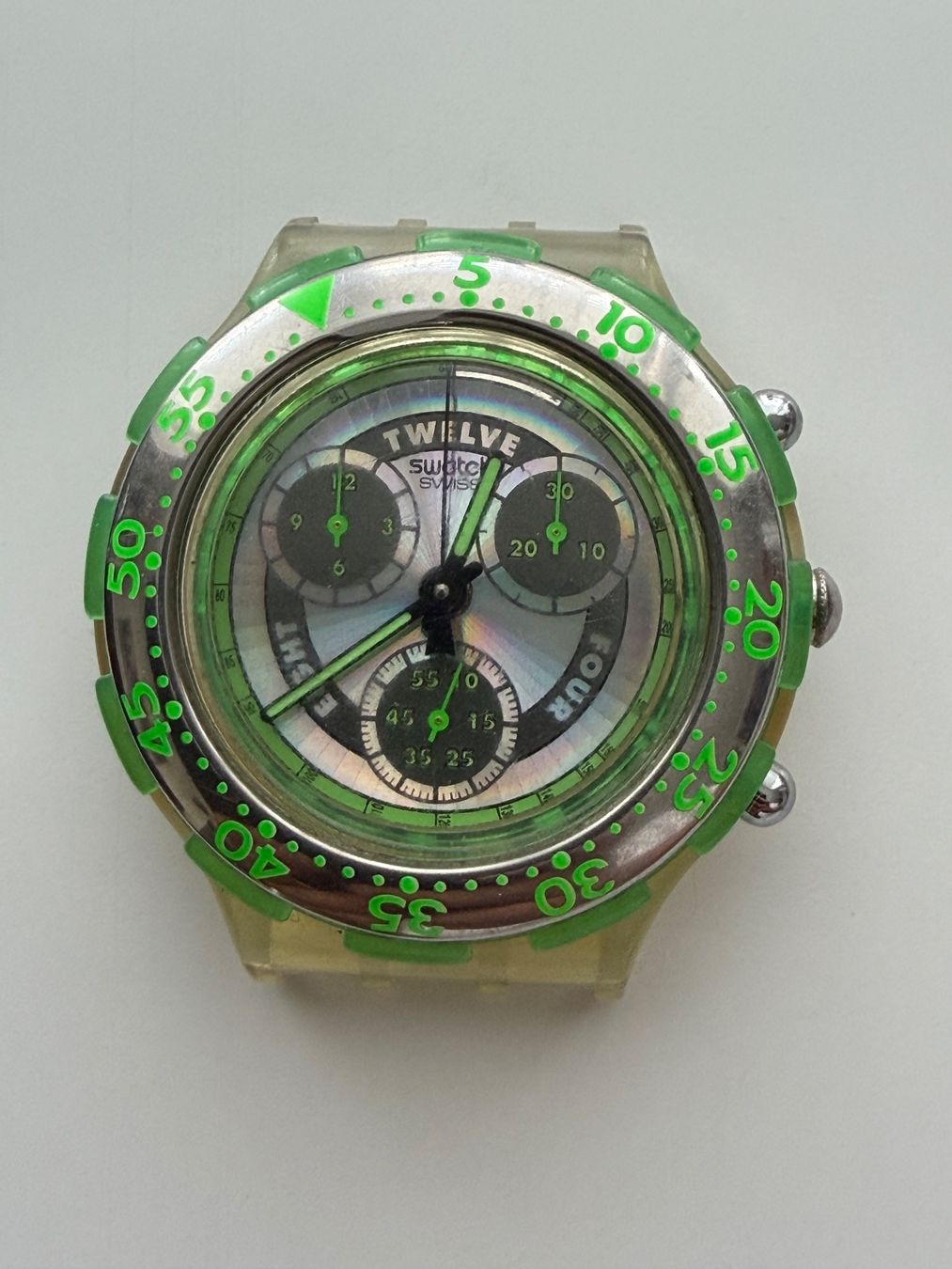 Swatch Uhren: Swatch Aqua Chrono 1993 – Gebraucht aus Zürich von Kue_Zuerich