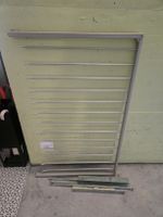 Hosenhalter Auszug für Schrank Metall grau gebraucht