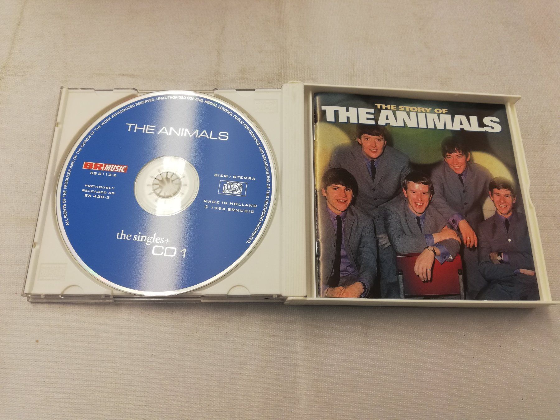 CDs: THE ANIMALS - THE SINGLES+ – D'occasion à Bern par Vinylsound.ch 2
