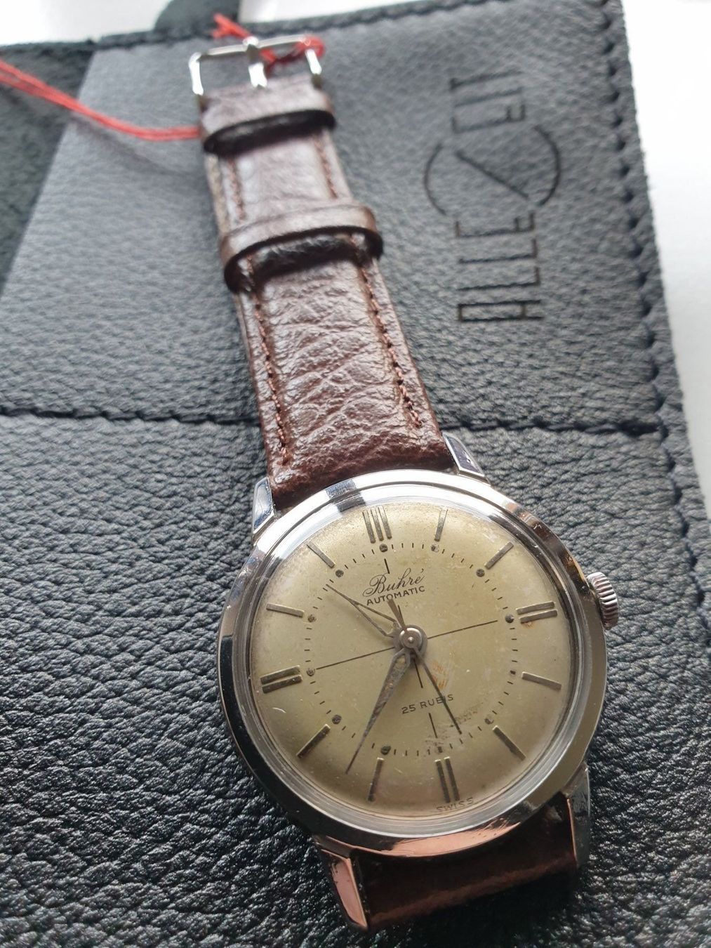 Orologi: Buhre Automatic 25 Rubis AZ073 – Usato da Uster venduto da Allezeit 6