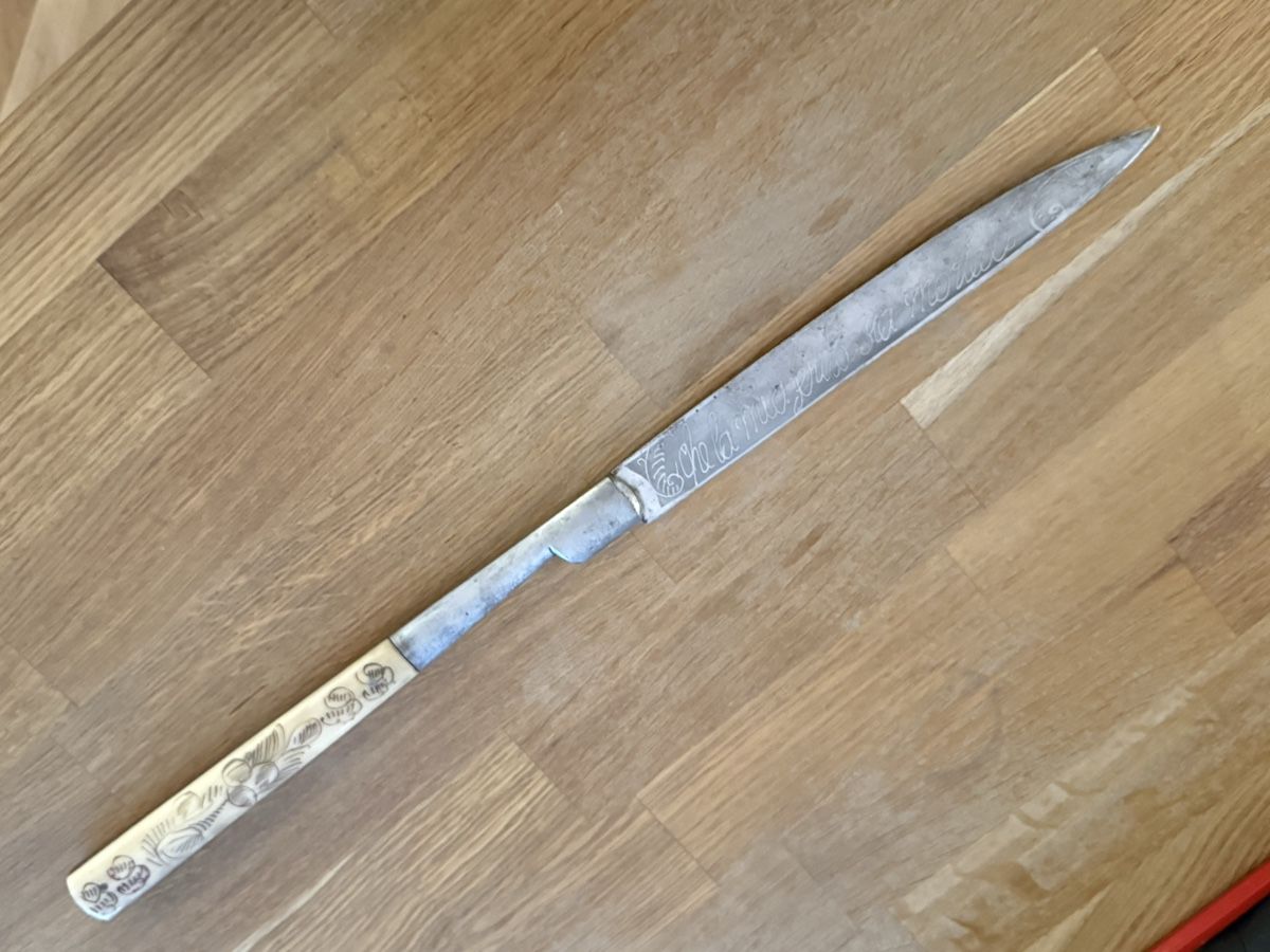Coltelli tascabile: Antikes riesiges Taschenmesser Sackmesser Navaja – Usato da Goldach venduto da Messerguru 5