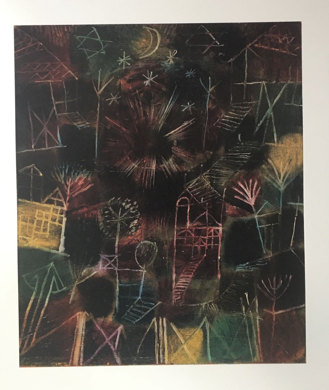 Grafica & Litografie: Paul Klee      "Kosmische Komposition"   KUNSTDRUCK – Usato da Nennigkofen venduto da waltraub 1