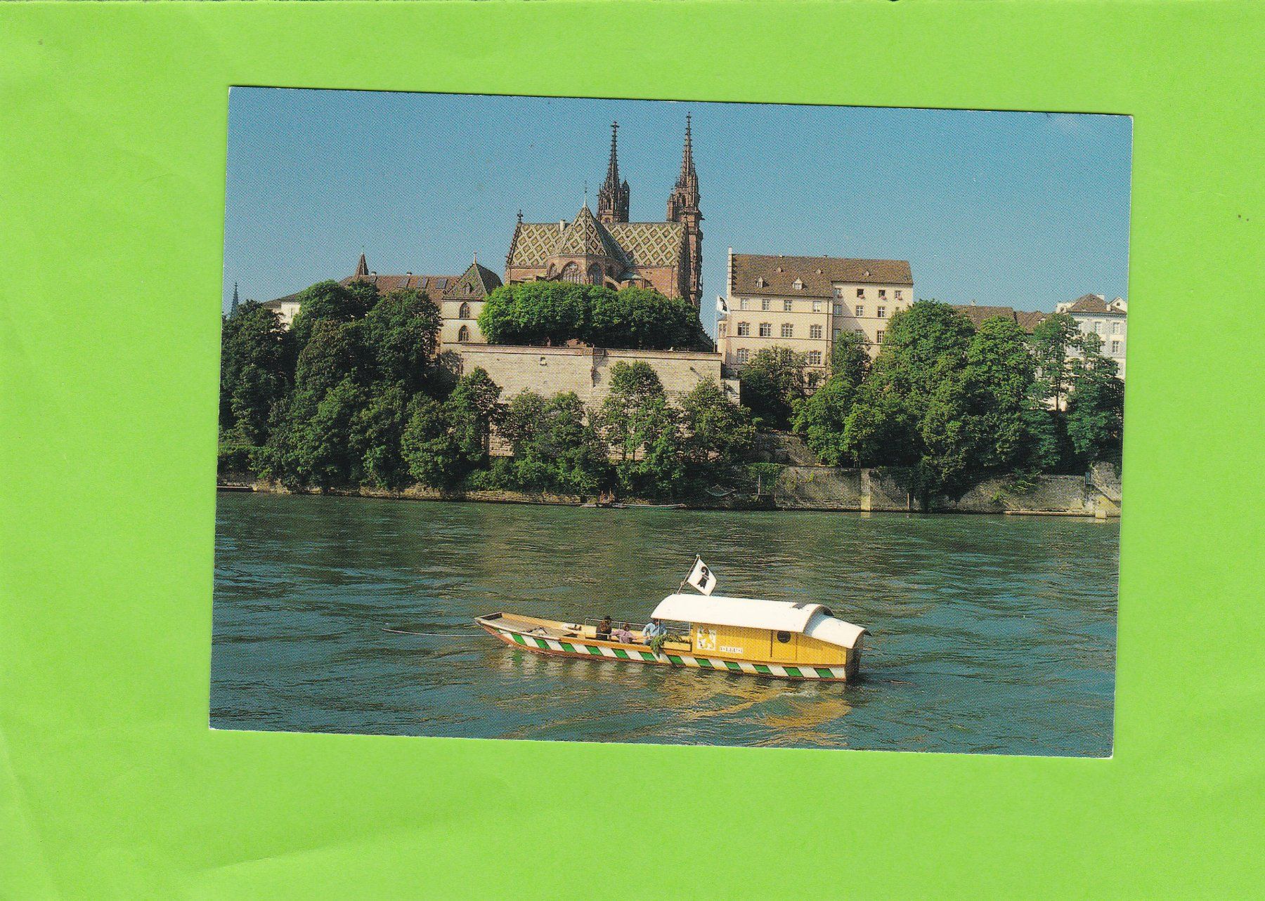 Cartoline postali: Basel-Münsterfähre LEU – Usato da St. Peterzell venduto da neckertal