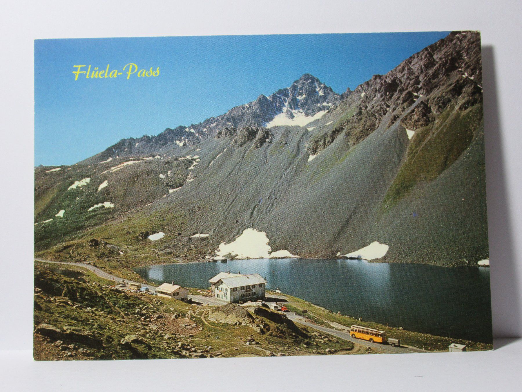 Ansichtskarten: Flüela - Pass , Hotel , Postauto – Neu (gemäss Beschreibung) aus Grenchen von Bluemchen1900 1