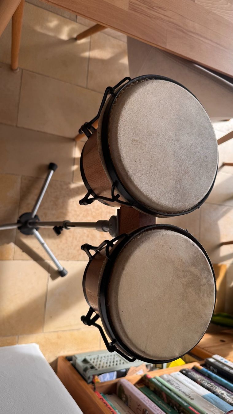 Musikinstrumente: Bongos Holz, inkl. Ständer – Gebraucht aus Bertschikon Gossau von jreutemann 4
