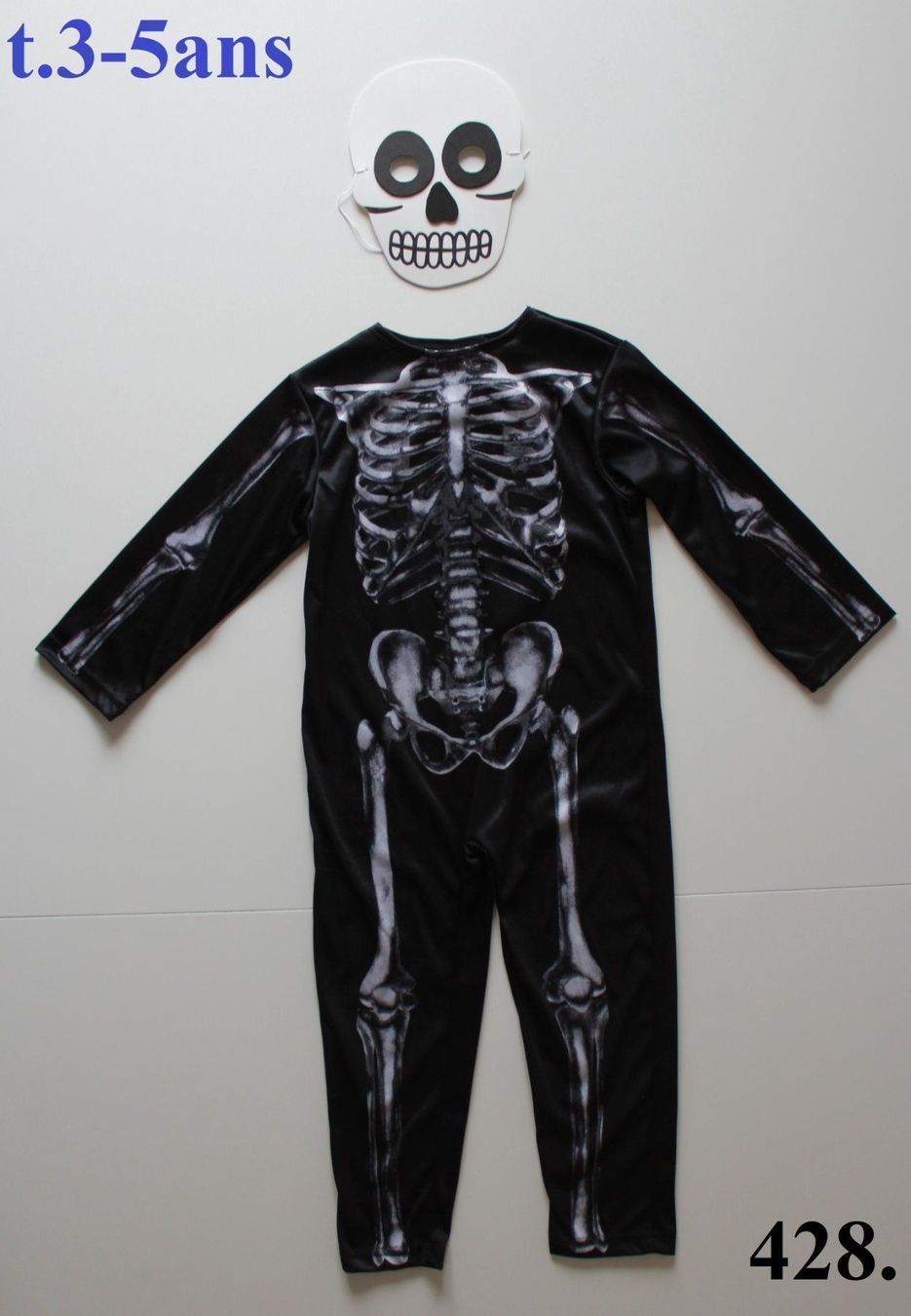 Costumi: Costume squelette / Skelett t. 3 - 5 ans – Usato da Peseux venduto da CoolShoping