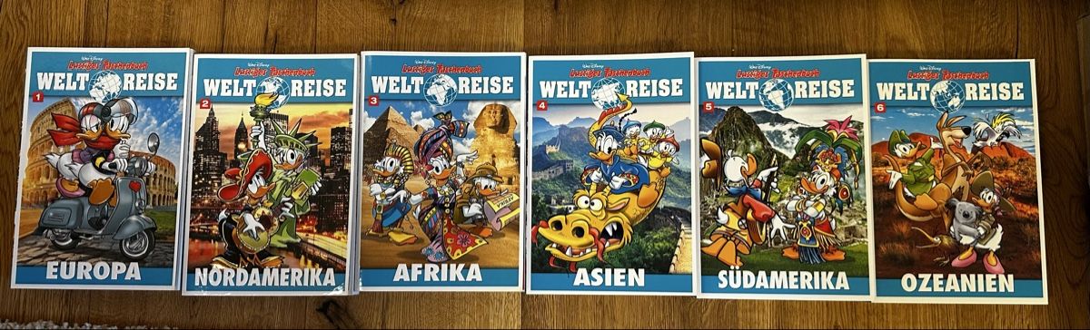 Fumetti: Lustiges Taschenbuch Weltreise – Usato da Hemmental venduto da Kathikag 1