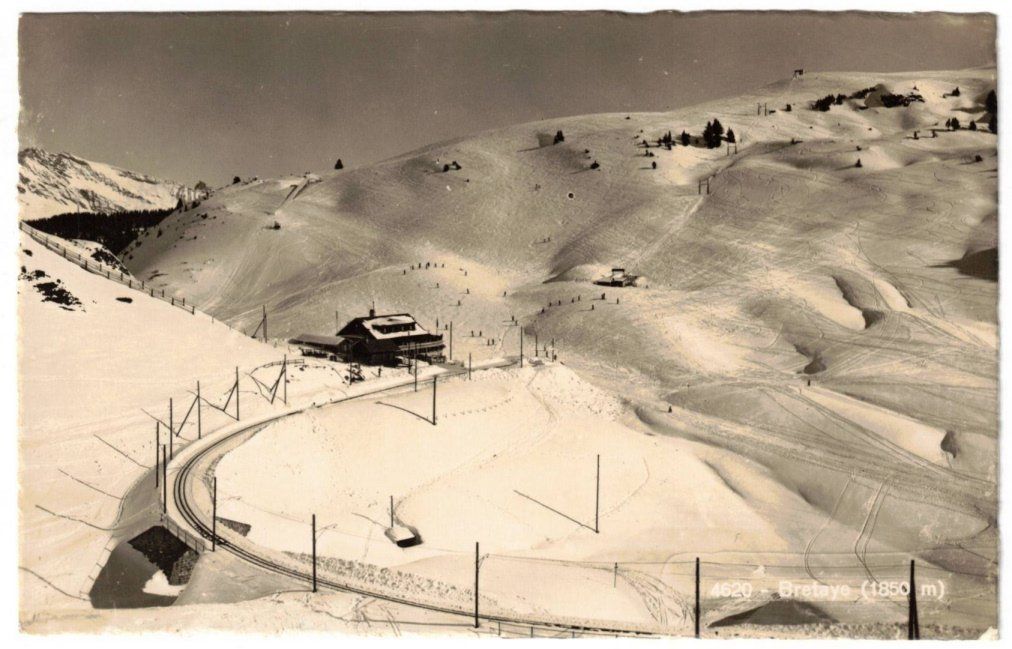 Ansichtskarten: Villars - Col de Bretaye – Gebraucht aus Binningen von Mountainrider