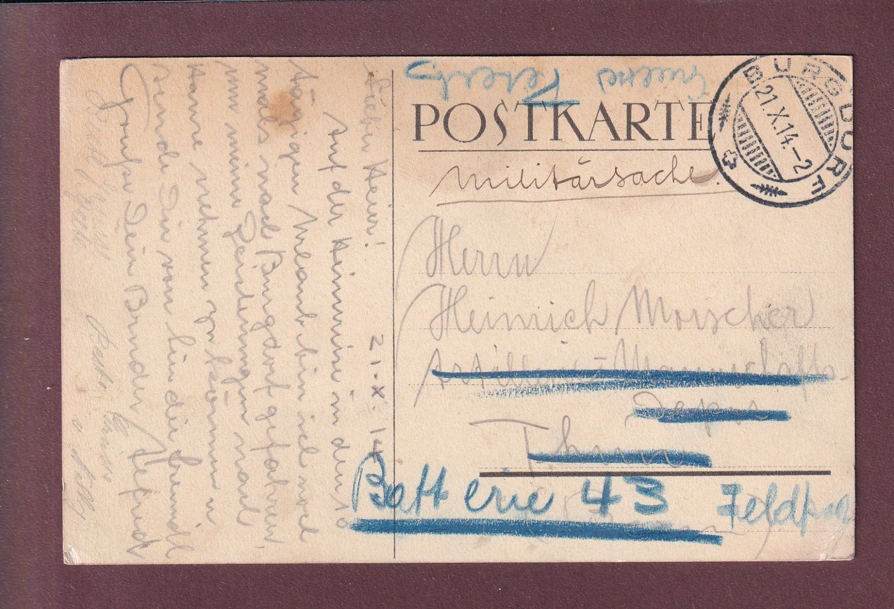 Cartoline postali: BURGDORF - Turnerein Tech - 1915 - H. Beyeler // Eckbug // – Usato da Pully venduto da nicecards 1