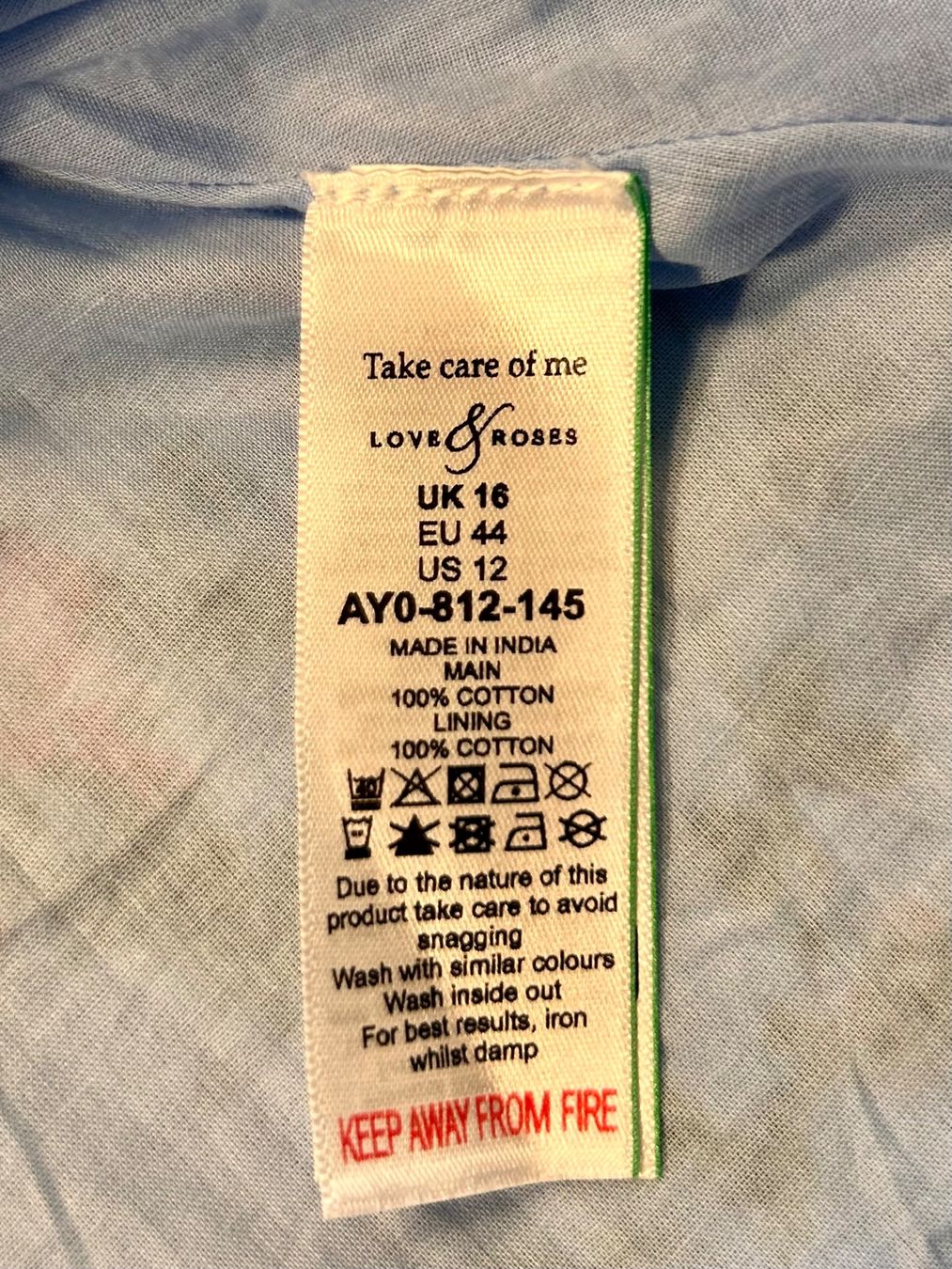 Vestiti: Love & Roses Sommerkleid, Grösse 44 – Nuovo (secondo la descrizione) da Oberhasli venduto da anzis 5