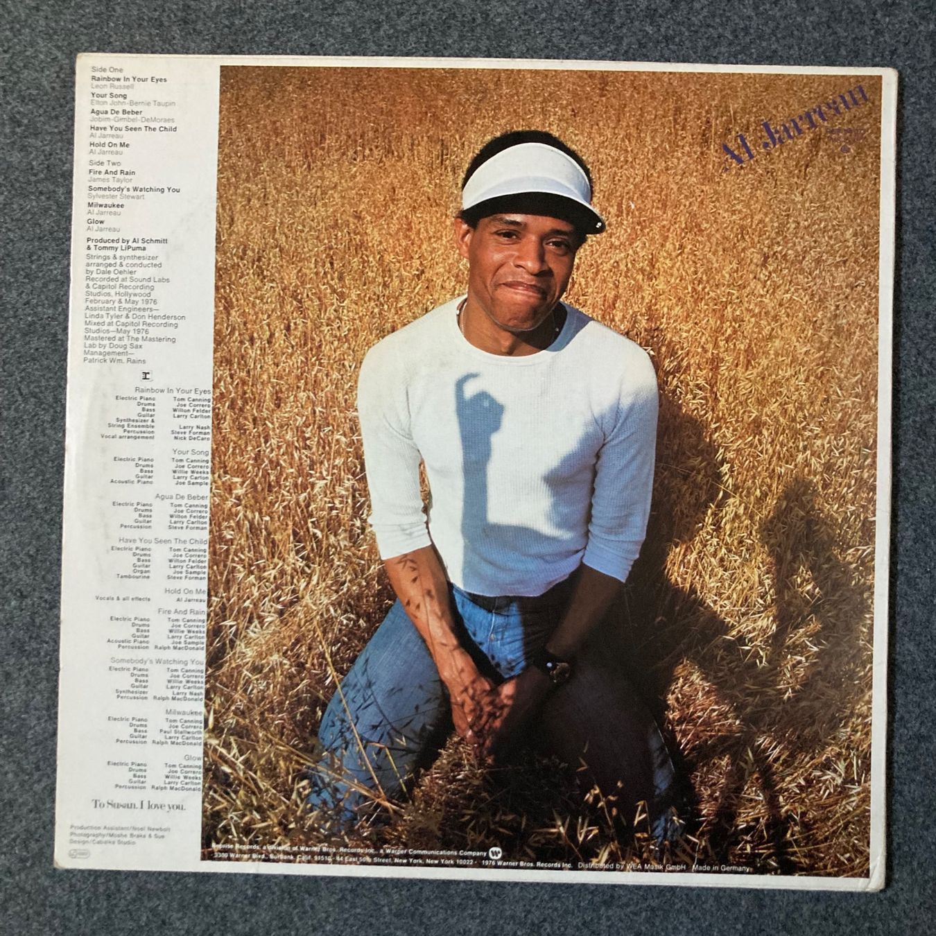 Dischi in vinile: LP - Al Jarreau - Glow – Usato da dachsen venduto da oheio 1