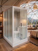 Fertigbadmodul mit WC und Dusche – Glamping, Tiny Houses etc