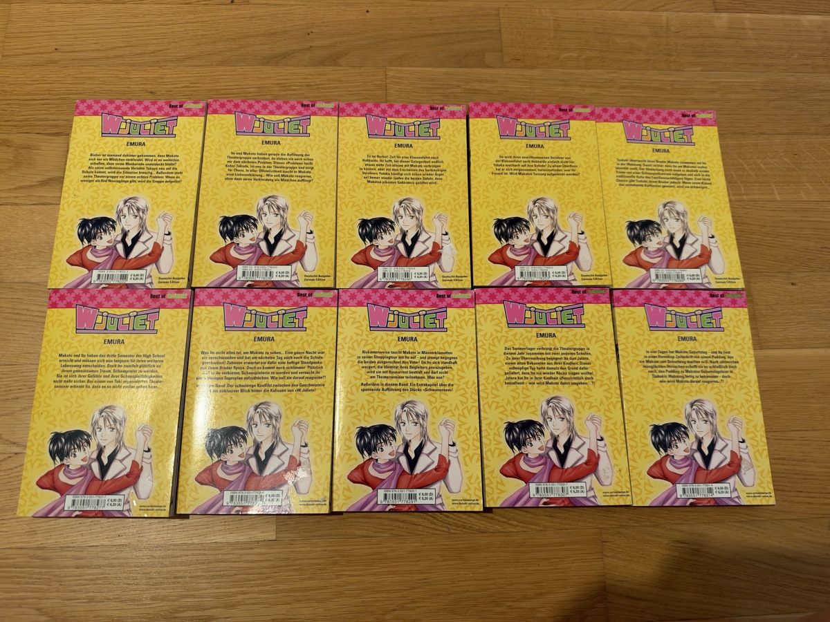 Fumetti: WJuliet Mangas  – Usato da Wangen b. Olten venduto da Miruku_chan 3