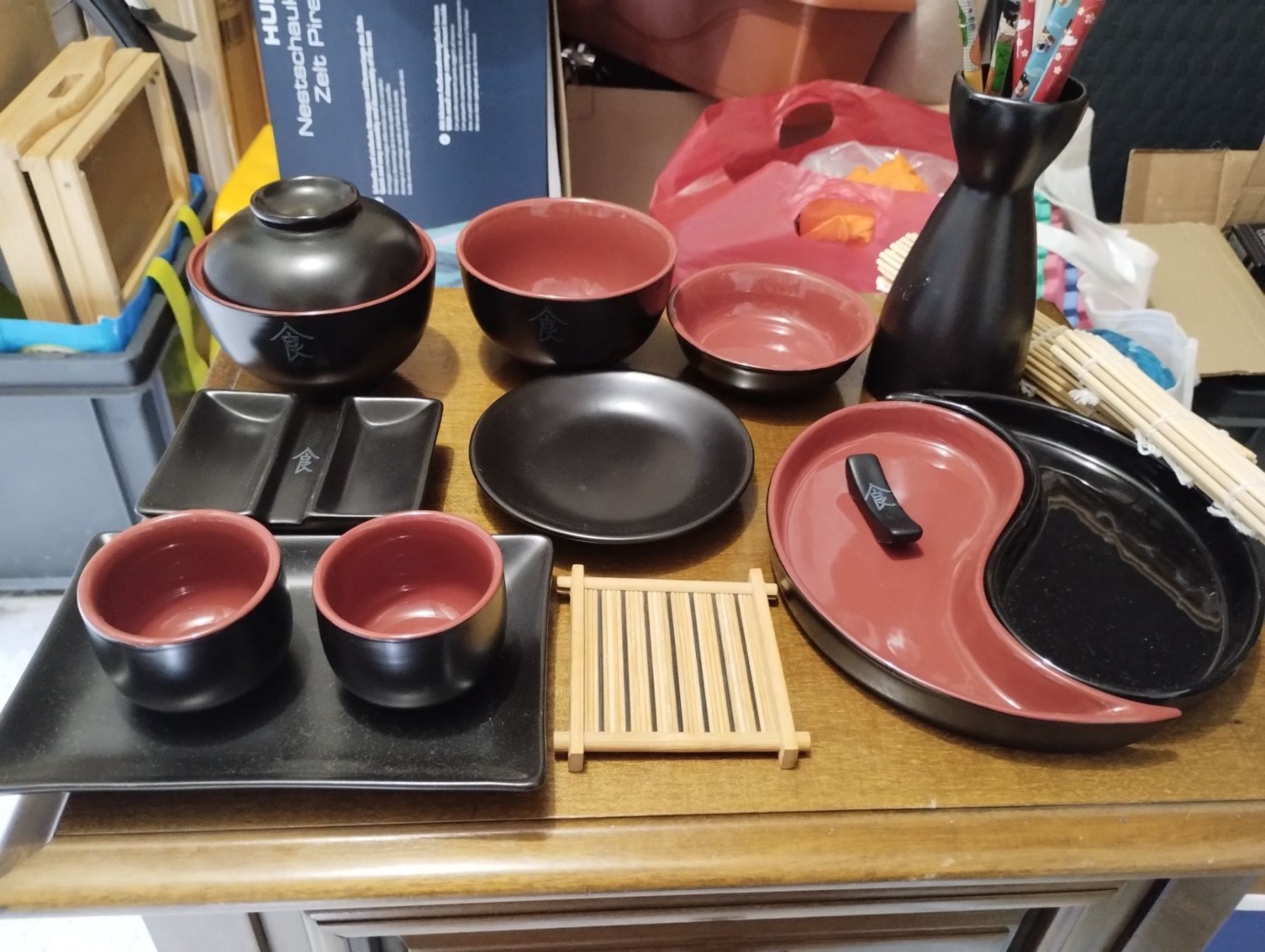Geschirrsets: service de table oriental pour sushis et soupes – Gebraucht aus Matran von Taragor 3