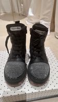 Monnalisa Winter Boots, Schwarz, Gr. 35, in gutem Zustand