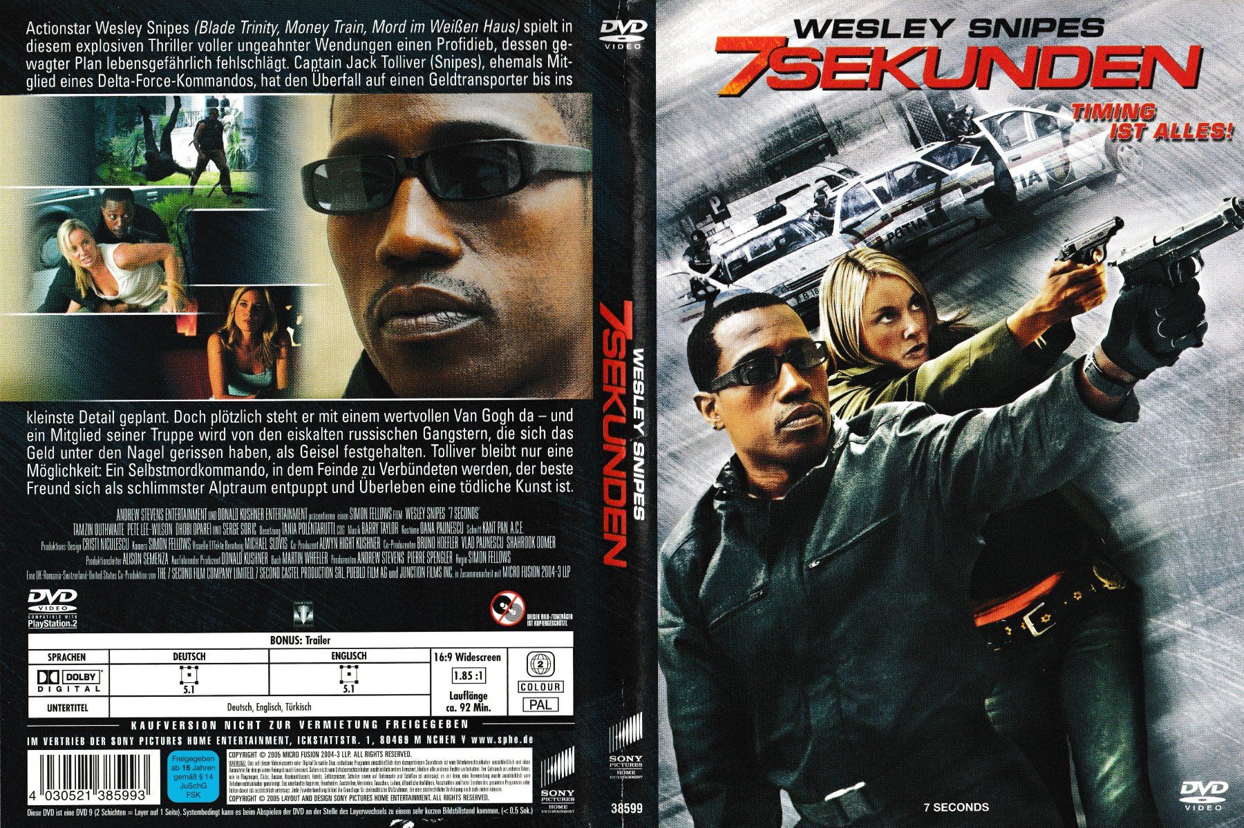 Tutti i DVDs: DVD - 7 Sekunden – Usato da Langnau am Albis venduto da MediaRescuerKeLoX