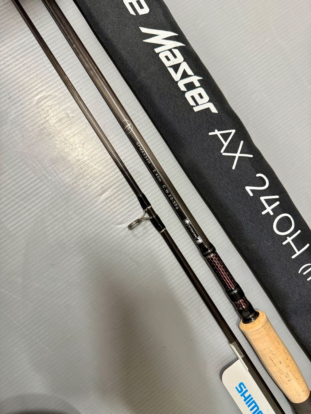 Shimano Canne da pesca: Shimano Force Master 2.40m Spinnrute – Nuovo e nell'imballaggio originale da Trimbach venduto da duri.. 2
