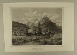 INGENBOHL MIT DEM BAUEN, STAHLSTICH NACH ROHBOCK 1870