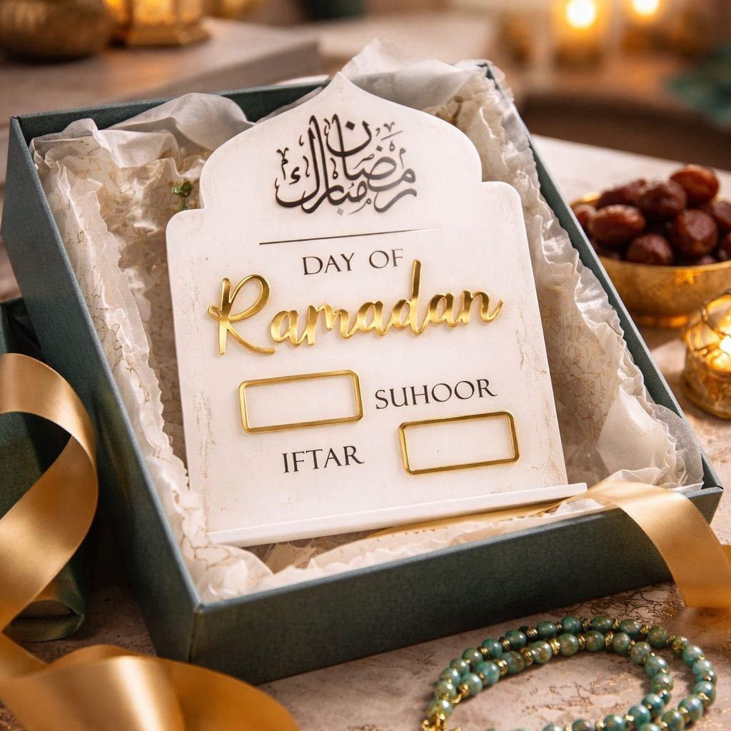 Tutte le decorazioni: 2D Acryl Ramadan Countdown Kalender OUTLET ✨ – Usato da Volketswil venduto da Outlet-LG 4