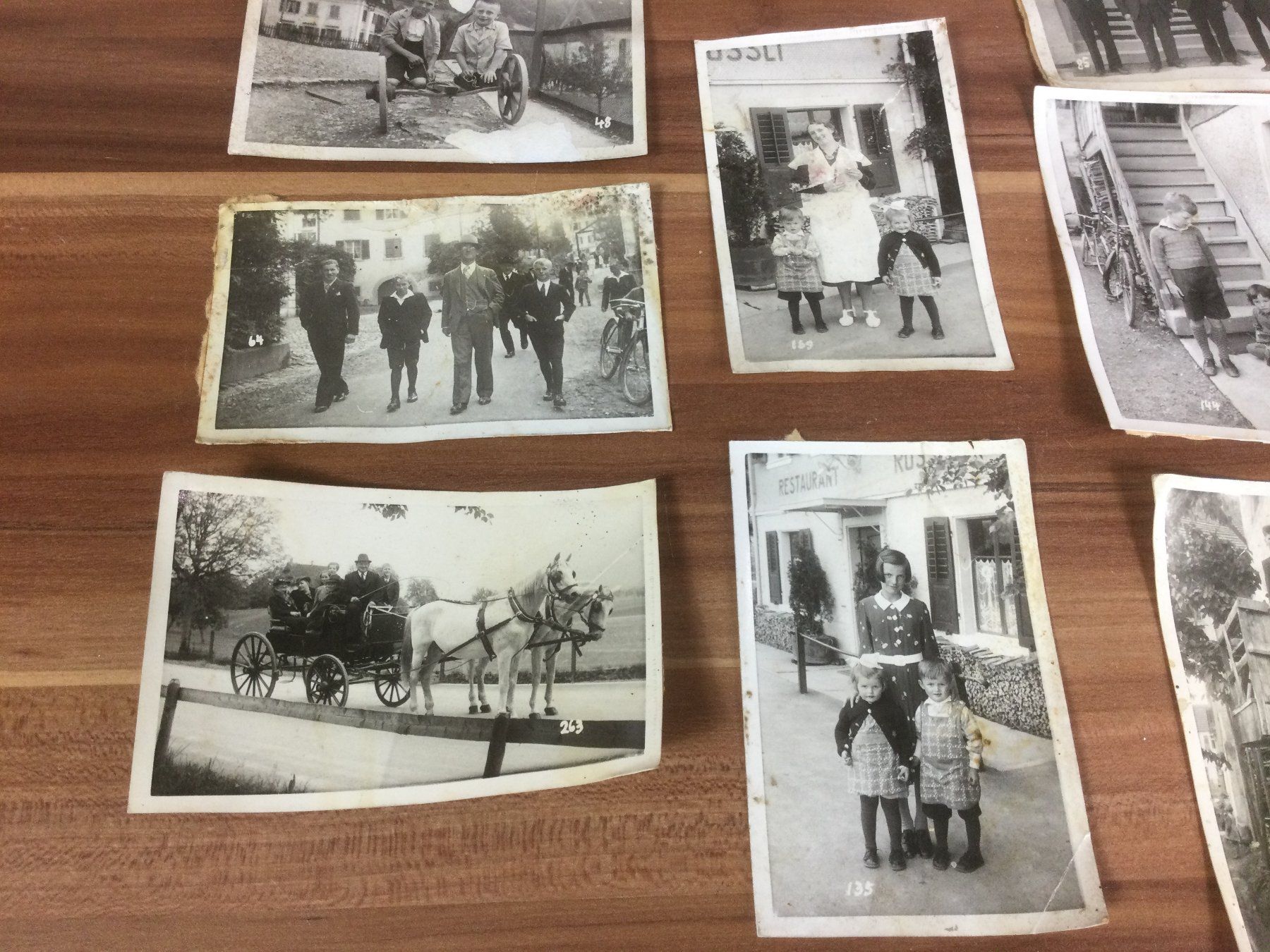 Cartoline postali: Posten antike Ansichtskarten Tuggen ca. 1938-1945 – Usato da Wangen SZ venduto da kuriosum12 2