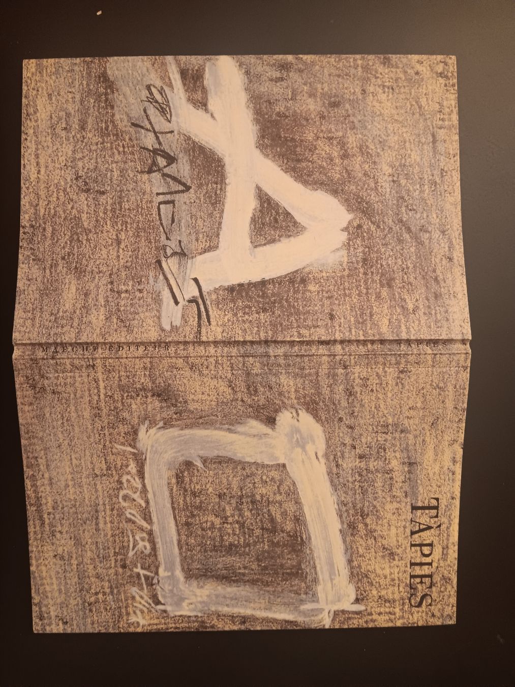 Bücher: Tapies œuvre gravée – Gebraucht aus Lausanne von Grabock 5