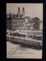 ZURICH 1902 - RATHHAUSBRUCKE - ANIMIERT