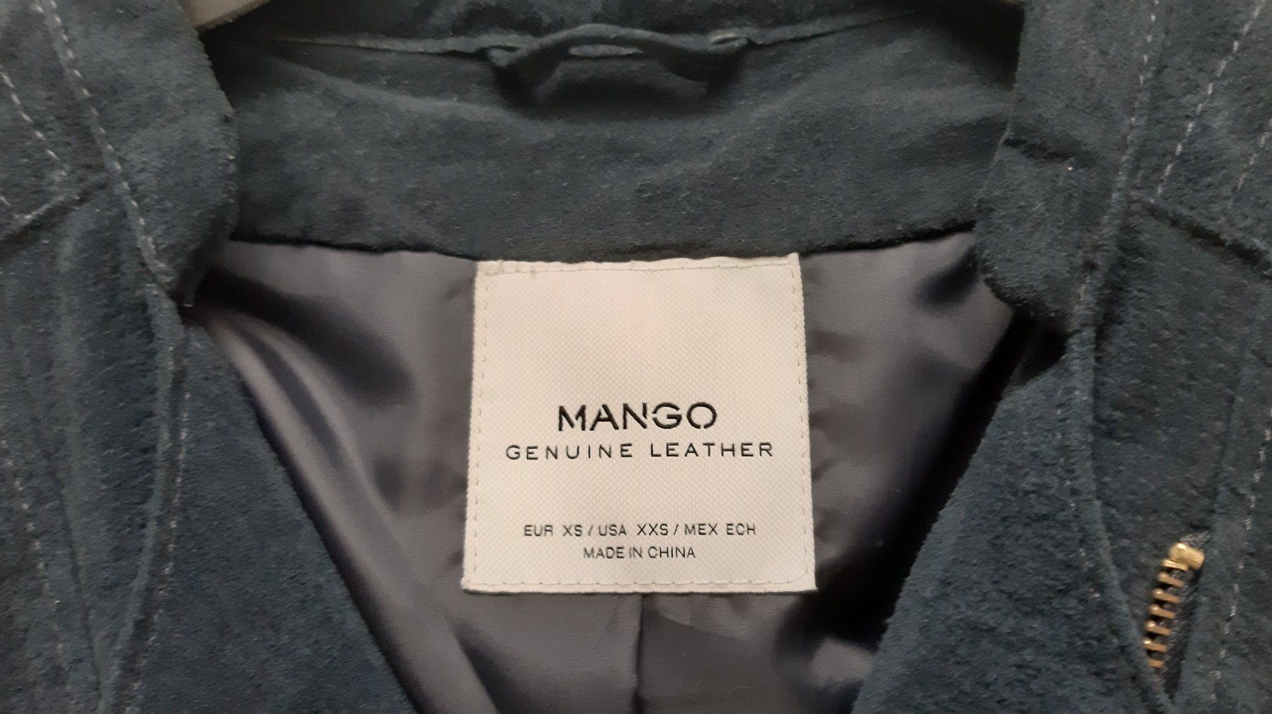 Mango Giacche: Damenleder Jacke Gr.XS – Nuovo e nell'imballaggio originale da Baar venduto da PEPPE09 2