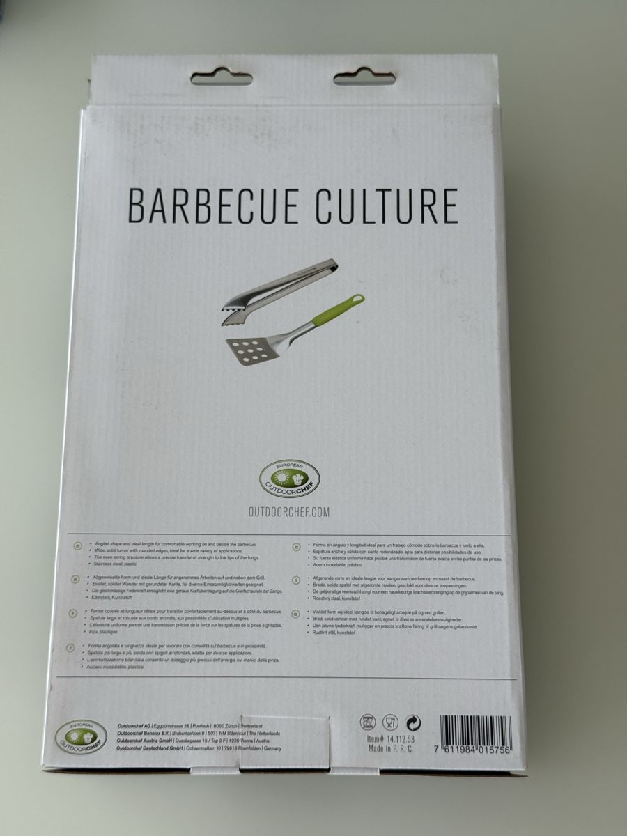 Tutti gli attrezzi: Outdoorchef Tool Set Starter, NEW – Nuovo e nell'imballaggio originale da Basel venduto da FrozenFire 1