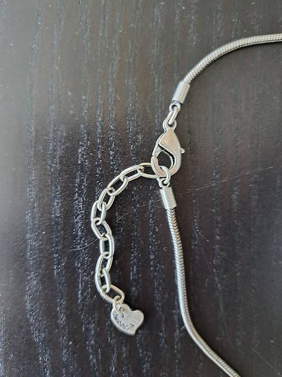 Catenine: Modeschmuck Halskette mit Perlmutt-Einlage Länge: 40 cm – Usato da Rothrist venduto da sal_k6ss 2