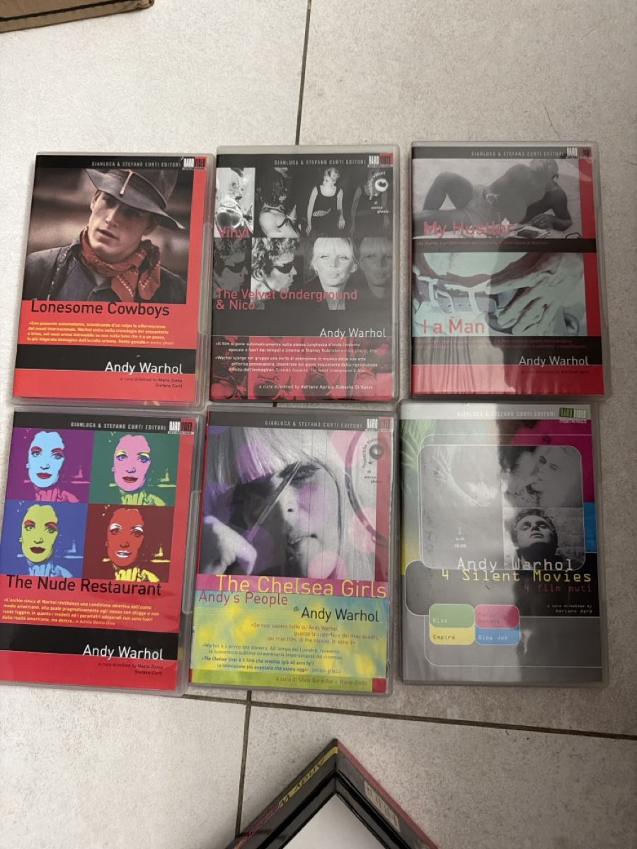 Tous les DVDs: Andy Warhol Anthology DVD Box Set Rare Video Edition – D'occasion à Martigny par Jacoosh1234 6